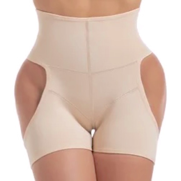Shapewear Nude Color Stomach Slimming Waist Trainer Hip Volumizing Faja Corset - Picture 1 of 2